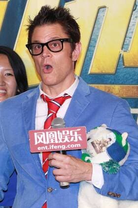 BEIJING, CHINA - JULY 17: American actor Johnny Knoxville attends the premiere of director Renny Harlin s film Skiptrace on July 17, 2016 in Beijing, China.  CFP488425478