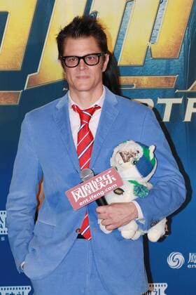 BEIJING, CHINA - JULY 17: American actor Johnny Knoxville attends the premiere of director Renny Harlin s film Skiptrace on July 17, 2016 in Beijing, China.  CFP488425487