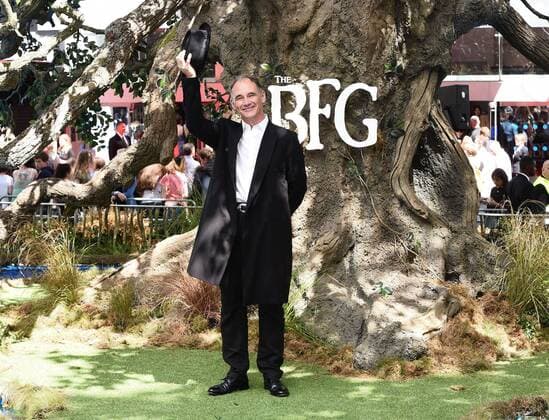 The BFG UK Premiere London, UK. Mark Rylance at The BFG Premiere held at Leicester Square Gardens, Leicester Square, London on Sunday 17 July 2016. LMK392 -60374-180716 