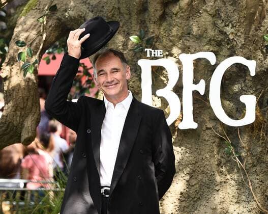 The BFG UK Premiere London, UK. Mark Rylance at The BFG Premiere held at Leicester Square Gardens, Leicester Square, London on Sunday 17 July 2016. LMK392 -60374-180716 
