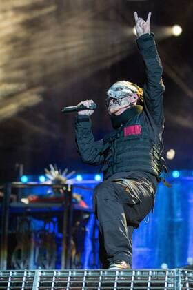 July 17, 2016 - Chicago, Illinois, U.S - CRAIG JONES (L) and COREY TAYLOR of Slipknot perform live at Toyota Park during Chicago Open Air Music Festival in Chicago, Illinois Chicago U.S. - ZUMAs135