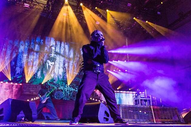 July 17, 2016 - Chicago, Illinois, U.S - ALESSANDRO VENTURELLA, JAY WEINBERG, COREY TAYLOR and SID WILSON of Slipknot perform live at Toyota Park during Chicago Open Air Music Festival in Chicago, Illinois Chicago U.S. - ZUMAs135