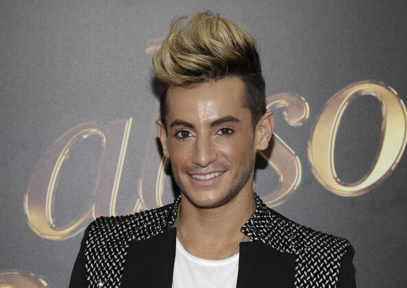Frankie Grande arrives on the red carpet at the Absolutely Fabulous: The Movie New York premiere at SVA Theater on July 18, 2016 in New York City.  NYP20160718115 JOHNxANGELILLO