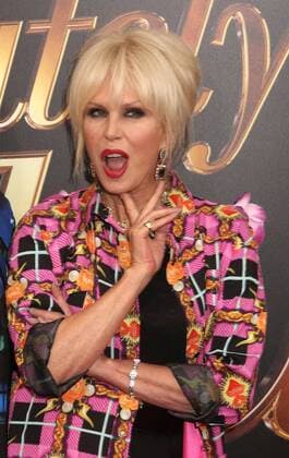 July 18, 2016 - New York, New York, U.S. - Actress JOANNA LUMLEY attends the New York premiere of Absolutely Fabulous: The Movie held at the SVA Theatre. New York U.S. - ZUMAk03_