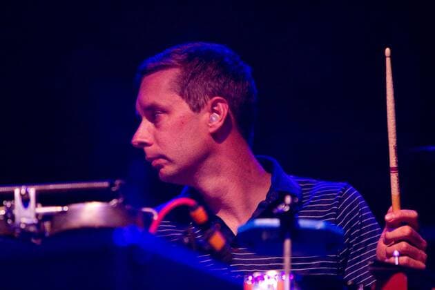 July 10, 2010 - Broomfield, Colorado, U.S. - Drummer JEREMIAH GREEN of the indie rock band Modest Mouse performs at the 1STBANK Center. - ZUMAm92_