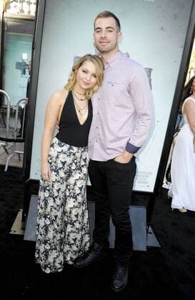 Sammi Hanratty & Lucas Speedy Watson LIGHTS OUT FILM PREMIERE Hollywood Patrick Rideaux PicturePerfect