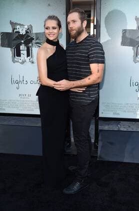 July 19, 2016 - Hollywood, California, U.S. - Teresa Palmer & Mark Webber arrives for the premiere of the film Lights Out at the Chinese theater. Hollywood U.S. - ZUMAo05_