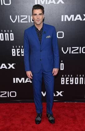 July 20, 2016 - San Diego, California, U.S. - Zachary Quinto arrives for the premiere of the film Star Trek Beyond at the Embarcadero Marina Park. San Diego U.S. - ZUMAo05_