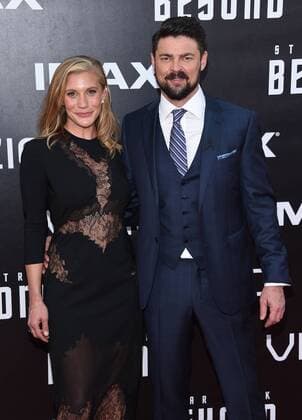 July 20, 2016 - San Diego, California, U.S. - Katee Sackhoff & Karl Urban arrives for the premiere of the film Star Trek Beyond at the Embarcadero Marina Park. San Diego U.S. - ZUMAo05_