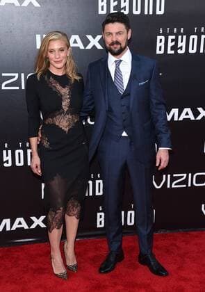 July 20, 2016 - San Diego, California, U.S. - Katee Sackhoff & Karl Urban arrives for the premiere of the film Star Trek Beyond at the Embarcadero Marina Park. San Diego U.S. - ZUMAo05_