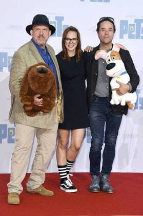Dietmar Bär, Stefanie Heinzmann und Jan Josef Liefers bei der Premiere des Kinofilms Pets The Secret Life of Pets im CineStar im Sony Center. Berlin, 20.07.2016 Foto:xFredericx xFuturexImage