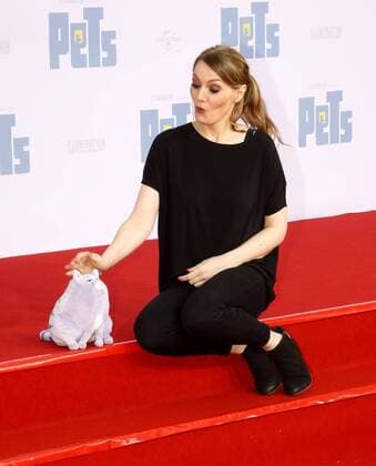Martina Hill bei der Premiere PETS im Cinestar im Sony Center Berlin