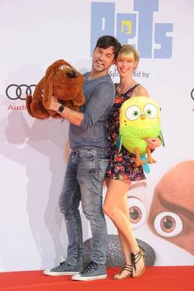Deutschlandpremiere PETS Sabrina Gehrmann, Tobey Wilson Ankunft Deutschlandpremiere des Aimationsfilmes PETS im Cinestar Sony Center in Berlin am 20.07.2016