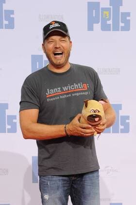 Deutschlandpremiere PETS Mario Barth Ankunft Deutschlandpremiere des Aimationsfilmes PETS im Cinestar Sony Center in Berlin am 20.07.2016