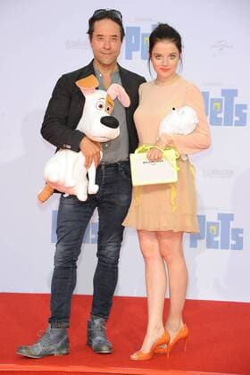 Deutschlandpremiere PETS Jan Josef Liefers, Jella Haase Ankunft Deutschlandpremiere des Aimationsfilmes PETS im Cinestar Sony Center in Berlin am 20.07.2016