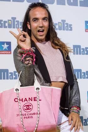 Spanish influencer Aless Gibaja during the premiere of Mascotas at Kinepolis cinema in Madrid. July 21, 2016.  (20160721059)