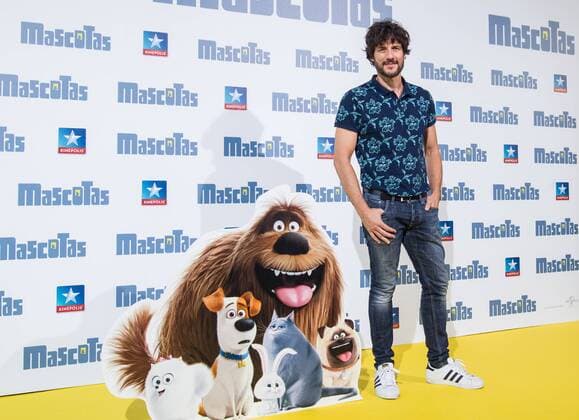 Spanish actor Daniel Grao during the premiere of Mascotas at Kinepolis cinema in Madrid. July 21, 2016.  (20160721010)