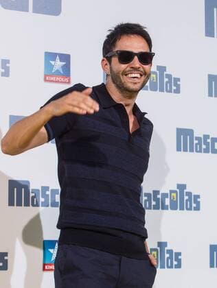 Spanish humorist David Guapo during the premiere of Mascotas at Kinepolis cinema in Madrid. July 21, 2016.  (20160721031)