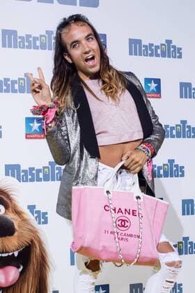 Spanish influencer Aless Gibaja during the premiere of Mascotas at Kinepolis cinema in Madrid. July 21, 2016.  (20160721053)