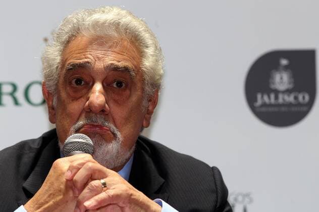 Spanish tenor Placido Domingo delivers a presser on the occasion of the 24th Edition of Operalia, in Guadalajara, Jalisco, Mexico, 21 July 2016. SPANISH TENOR PLACIDO DOMINGO VISITS HEADQUARTERS OF PERALIA IN GUADALAJARA !ACHTUNG: NUR REDAKTIONELLE NUTZUNG!  MEX014 20160721-636047417932857422