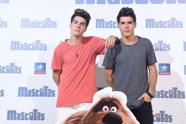 Mascotas Filmpremiere in Madrid Gemeliers en la premiere de Mascotas en Madrid. 588 Diego Puerta Cordon Press Gemeliers at the premiere of Mascotas in Madrid. Cordon Press  DiegoxPuerta