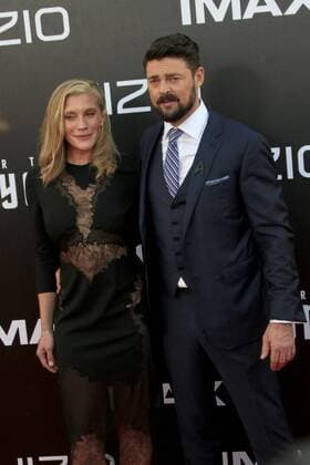 LOS ANGELES - JUL 20: Katee Sackhoff, Karl Urban at the Star Trek Beyond World Premiere at the Embarcadero Marina on July 20, 2016 in San Diego, CA  HPA