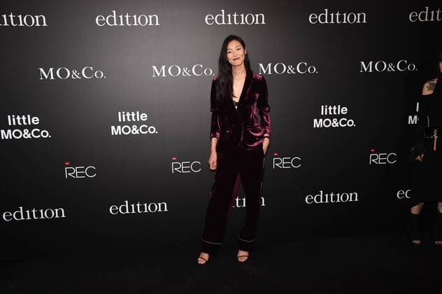 BEIJING, CHINA - JULY 21: Model Liu Wen attends MO&Co fashion show on July 21, 2016 in Beijing, China.  CFP488619821