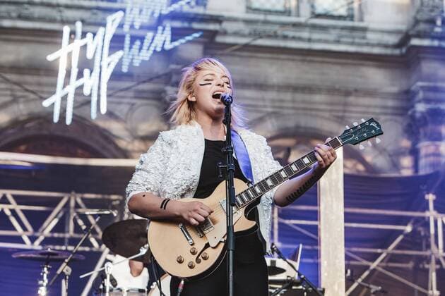 Hyphen Hyphen - Festival Fnac Live - Konzert, Festival Fnac Live - Hotel de ville Paris - 22 07 2016 alexandrefumeron panoramic 
