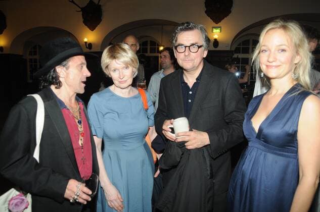 23.7.2016, David Bennent, Barbara de Koy, Johannes Silberschneider, Eva Herzig, Jedermann, Premierenfeier, Stieglkeller, Salzburg,