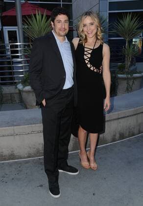July 25, 2016 - Hollywood, CA, United States - 25 July 2016 - Hollywood, California. Jason Biggs, Jenny Mollen. The Los Angeles premiere of Amateur Night held at the ArcLight Hollywood. Photo Credit: AdMedia Hollywood United States - ZUMAa123