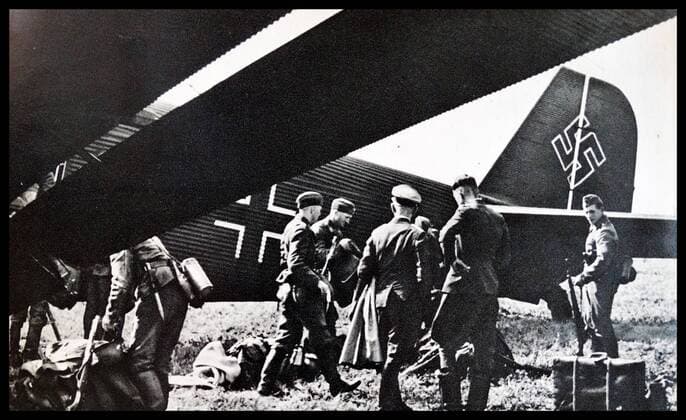 Aircraft of the German condor legion which fought along side General Francso s forces in the Spanish civil war. Dated 1936 WorldxHistoryxArchive
