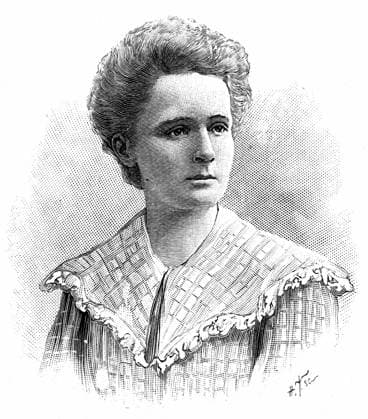 IMAGO ICONS: Marie Curie Marie Sklodowska Curie (1867-1934) Polish-born French physicist. Engraving published 1904 WHA  !ACHTUNG AUFNAHMEDATUM GESCHÄTZT! Copyright: WHA UnitedArchives0390005798