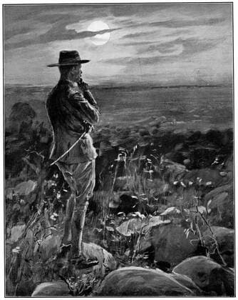 Robert Stephenson Smyth Baden-Powell (1815-1941) English soldier; defender of Mafeking in Boer War (1899-1900) Founder of Boy Scouts (1909) and Girl Guides (1910). BP at Mafeking, ever watchful, living up to his Matebele name Mpeesi , The Wolf that Never Sleeps . WHA  !ACHTUNG AUFNAHMEDATUM GESCHÄTZT! Copyright: WHA UnitedArchives0390006030