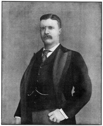 Theodore Roosevelt (1858-1900) President of USA 1901-1912 WHA  !ACHTUNG AUFNAHMEDATUM GESCHÄTZT! Copyright: WHA UnitedArchives0390006460