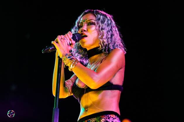 July 26, 2016 - Raleigh, North Carolina, U.S - Music artist JHENE AIKO brings her 2016 Summer Tour to the Coastal Credit Union Music Park at Walnut Creek in Raleigh, NC. Raleigh U.S. - ZUMAm114