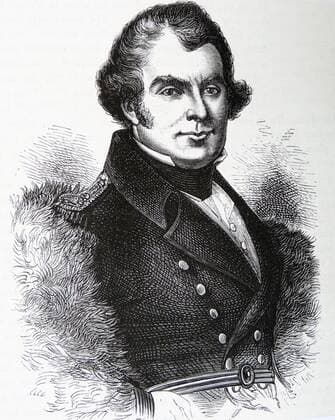 John Ross (1777-1856) British navigator and Arctic explorer. Member of 1818 and 1829-1833 expeditions in search of the Northwest Passage. Engraving, London, c1880. WHA  !ACHTUNG AUFNAHMEDATUM GESCHÄTZT! Copyright: WHA UnitedArchivesWHA_038_0218
