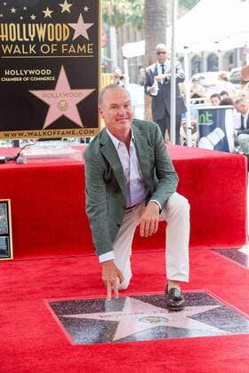 Michael Keaton, der Schauspieler bei seiner Ehrung mit einem Stern auf dem Hollywood Walk of Fame am 28.07.2016 in Los Angeles Michael Keaton Honored with a Star on the Hollywood Walk of Fame, 2016 