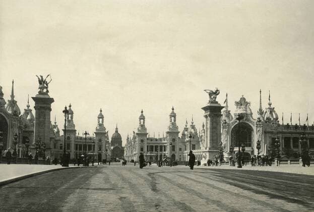Universal Expo 1900: Palace of the Esplanade des Invalides, Paris, France x11046x 
