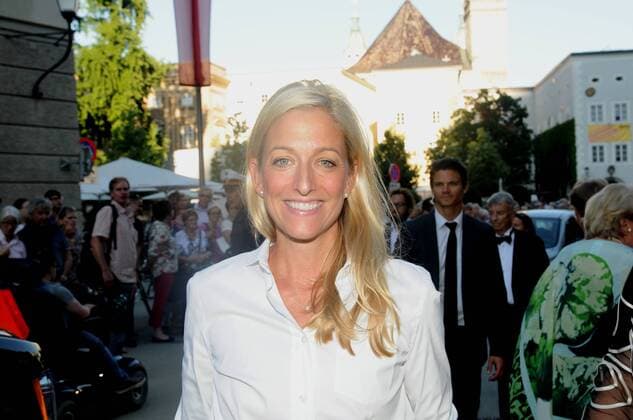 29.7.2016, US-Botschafterin Alexa Wesner, Premiere Cosi fan tutte, Felsenreitschule, Salzburger Festspiele,