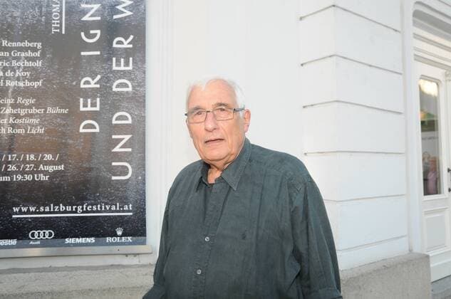 30.7.2016, Jürgen Rose, Bühne, Kostüme, Premiere Endspiel, Landestheater, Salzburger Festspiele,