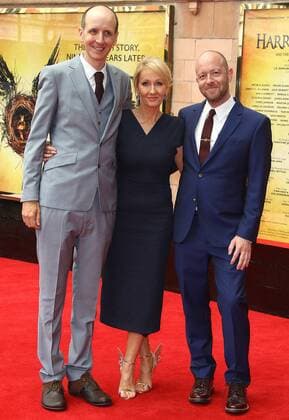 July 30, 2016 - London, London, UK - Jack Thorne, J.K. Rowling & John Tiffany, Harry Potter and the Cursed Child - Gala Performance, Palace Theatre, London UK, 30 July 2016, Photo by LNP Â© London News Pictures. London UK  - ZUMAl94_