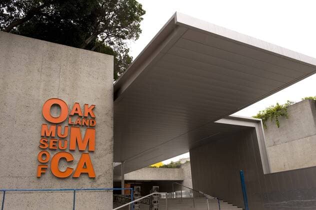 Architektur von Kevin Roche Apr. 15, 2010 - Oakland, California, U.S. - The Oakland Museum of California, which has undergone its first major renovation since 1969, reopens Saturday (May 1) with a 31-hourlong public event. - ZUMAs76_