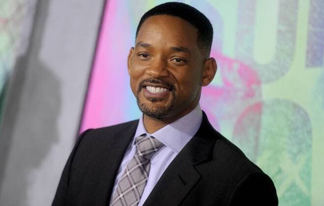 Will Smith arrives on the red carpet at the world premiere of Suicide Squad at The Beacon Theatre on August 1, 2016 in New York City.  NYP20160801206 DENNISxVANxTINE
