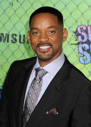Suicide Squad Premiere in New York Will Smith arrives on the red carpet at the world premiere of Suicide Squad at The Beacon Theatre on August 1, 2016 in New York City.  NYP20160801208 DENNISxVANxTINE