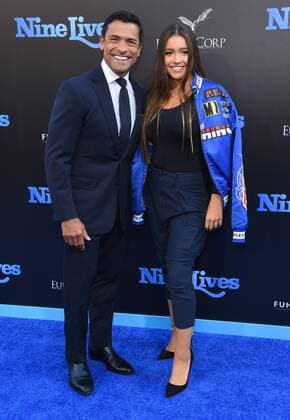 August 1, 2016 - Hollywood, California, U.S. - Mark Consuelos & Lola Consuelos arrives for the premiere of the film Nine Lives at the Chinese Theatre. Hollywood U.S. - ZUMAo05_