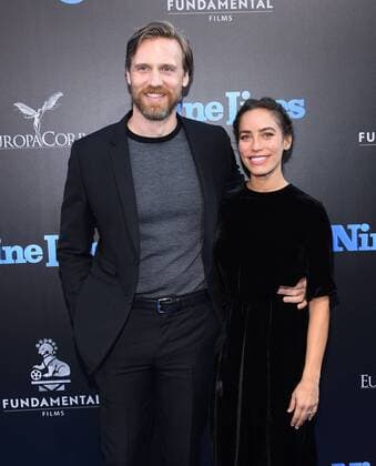 August 1, 2016 - Hollywood, California, U.S. - Teddy Sears & Milissa Skoro arrives for the premiere of the film Nine Lives at the Chinese Theatre. Hollywood U.S. - ZUMAo05_