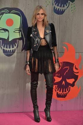 August 3, 2016 - London, London, UK - Guests including WILL SMITH, CARA DELEVIGNE, MARGOT ROBBIE and JARAD LETO attend the Suicide Squad UK Film Premiere......London, UK. London UK  - ZUMAl94_