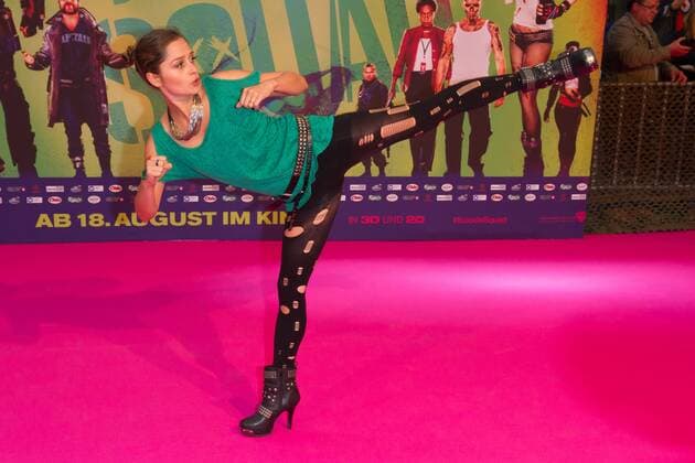 Sarah Alles - Live Event SUICIDE SQUAD im Cinestar Kino Potsdamer Platz in Berlin am 03.08.2016. Live Event SUICIDE SQUAD