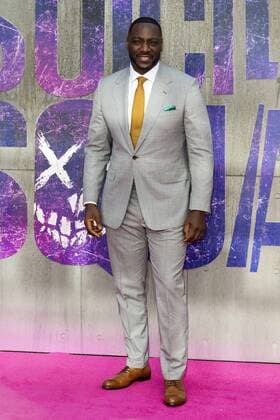 August 3, 2016 - London, London, UK - ADEWALE AKINNOUOYER-AGBAJE attends the Suicide Squad UK Film Premiere London, UK. London UK  - ZUMAl94_