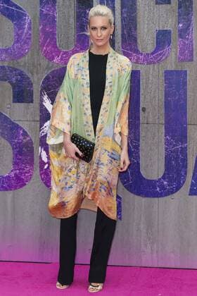 August 3, 2016 - London, London, UK - POPPY DELEVINGNE attends the Suicide Squad UK Film Premiere London, UK. London UK  - ZUMAl94_